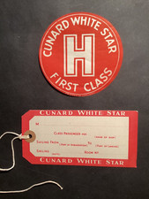 Cunard White Star - Luggage Lables -1947