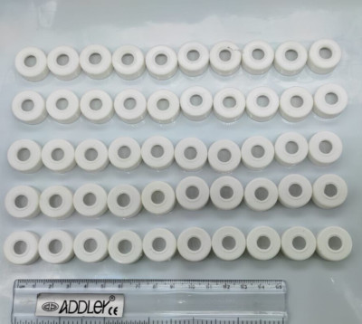ADDLER LAPAROSCOPY 10MM SILICONE SEALING WASHER CAPS ENDO TRAINER TRAINING 50PCS