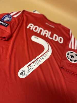 Cristiano Ronaldo Signed Real Madrid Jersey Beckett | eBay
