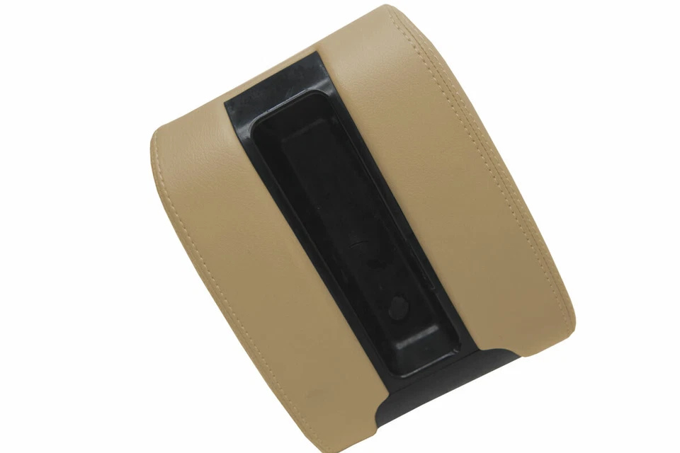 Крышка подлокотника центральная консоль кожаный чехол для BMW E39 97-03 бежевый - Изображение 3 из 4