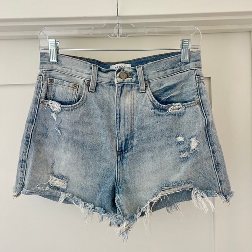 Pistola Women's Nelson Distressed Denim Shorts Size 29