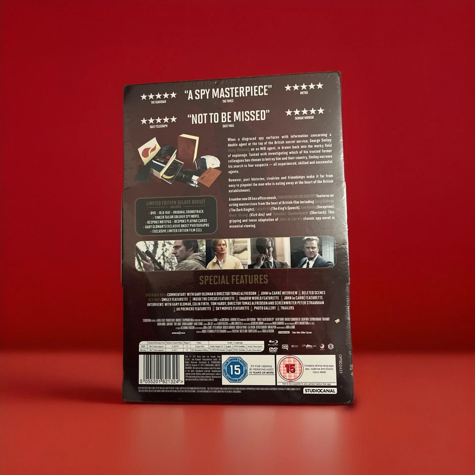 New Tinker, Tailor, Soldier, Spy: Deluxe Edition (Blu-Ray, DVD and Soundtrack) - Image 2 of 4