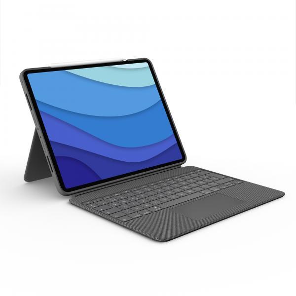 Logitech Combo Touch Grigio Smart Connector QWERTY Spagnolo