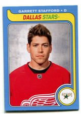 2008-09 OPC Retro Garrett Stafford Rookie Card #538 Dallas Stars