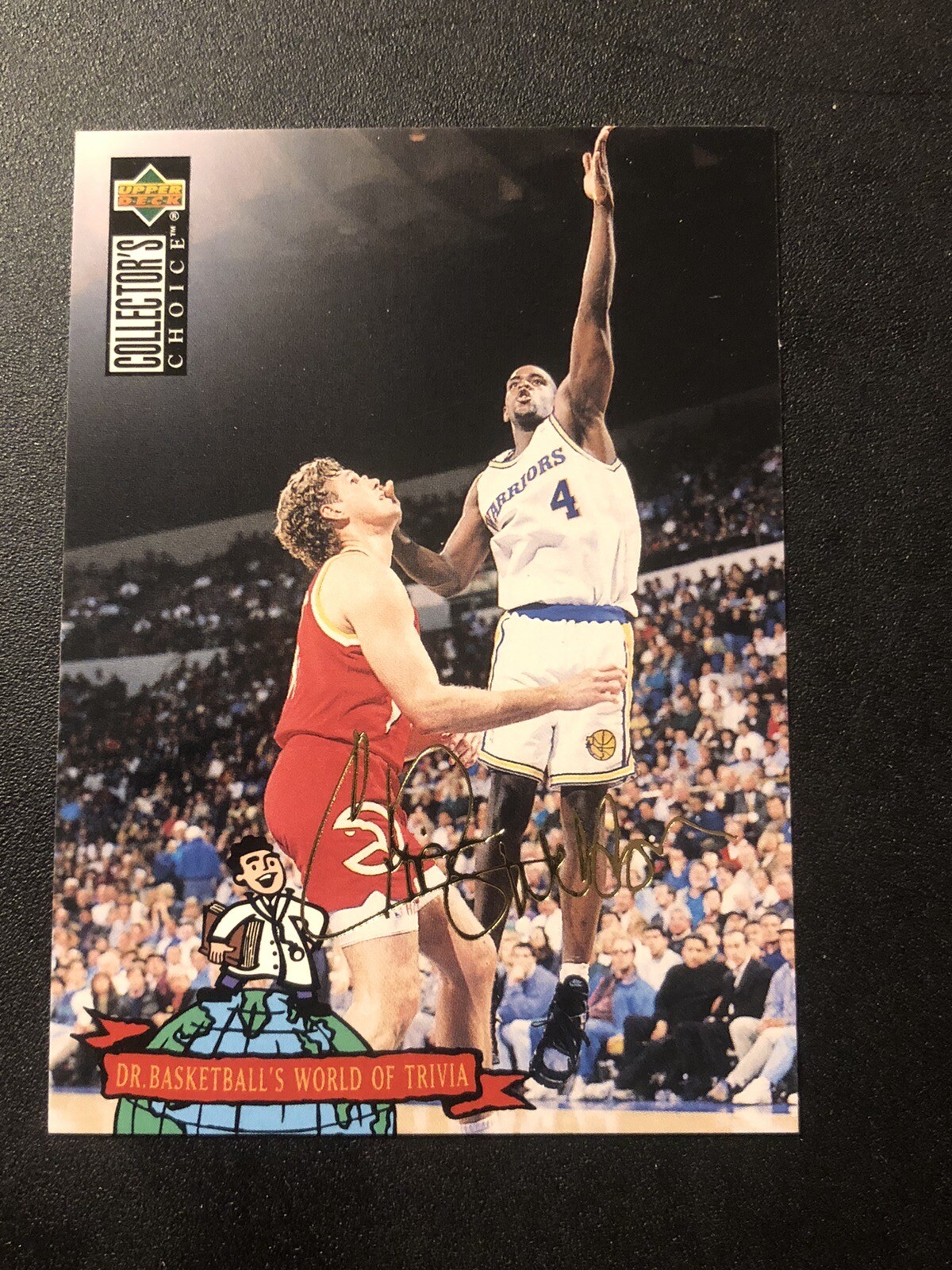 1994-95 Collector's Choice International French Gold Signature Chris Webber HOF
