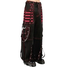 Men's Extreme Bondage Skater Gothic Punk Rocker Cyber Pant Goth Trip Pants