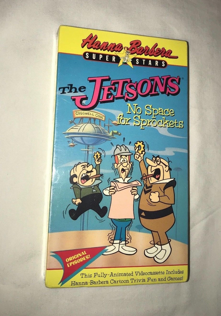 The Jetsons No Space For Sprockets VHS Vintage 1990 BRAND NEW