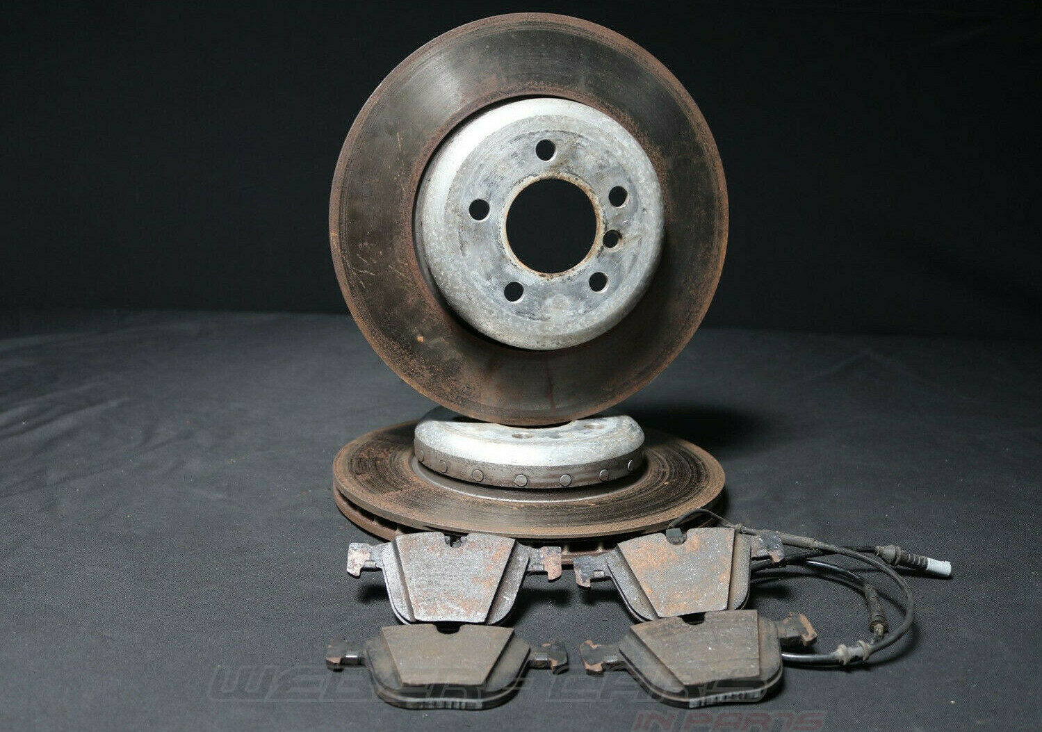 6775289 Brake Discs Rear 345X24 Incl. Pads BMW 5er Gt F07 7er F01  