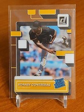 2022 Chronicles Baseball Roansy Contreras Clearly Donruss Rated Rookie Pirates