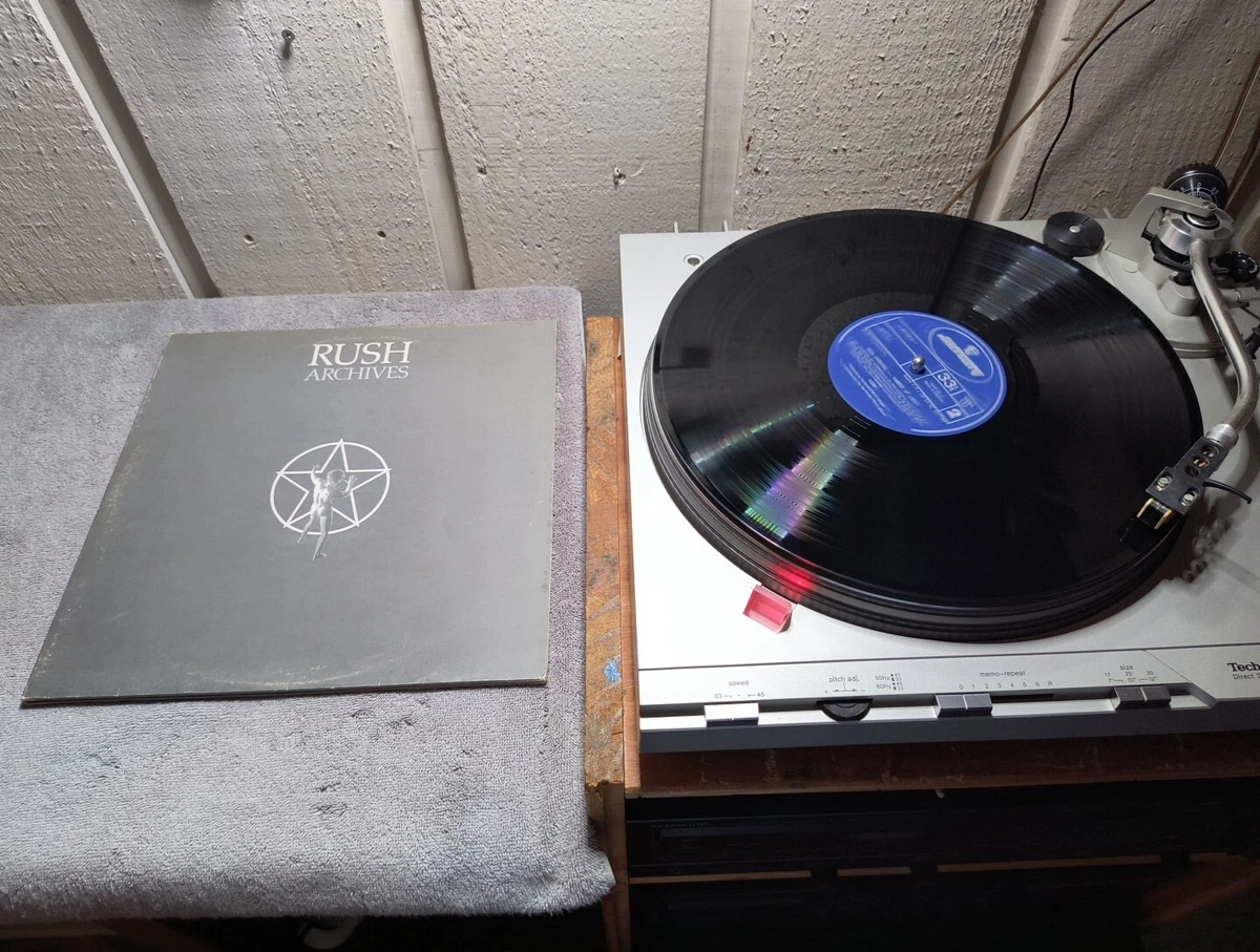 Rush Triple LP 33 RPM Speed Vinyl Records for sale | eBay