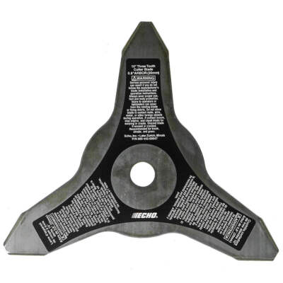 Genuine OEM Echo 99944200047 3-Tooth Grass & Weed Blade 20mm Arbor