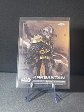 2024 Topps Chrome Star Wars Krrsantan The Book of Boba Fett 26