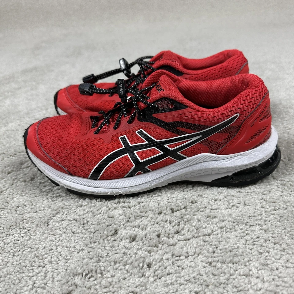 Zapatillas deportivas con cordones DuoMax ASICS GT-1000 para correr talla 4,5 para jóvenes Foto 3 de 4