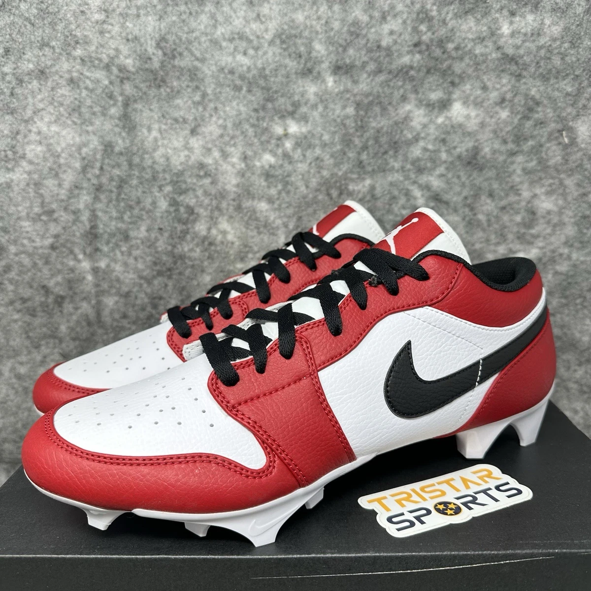 Jordan 1 TD Cleat Low Black White for Sale | Authenticity