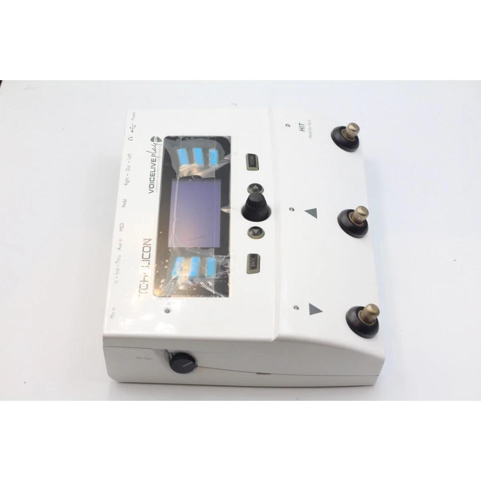TC-Helicon VoiceLive Play GTX Vocal & Guitar Effects Pedal Effector White - Image 3 of 4