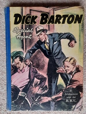 Dick Barton Special Agent Annual 1951 Webb & Mason 1st Hardback Book BBC Vintage