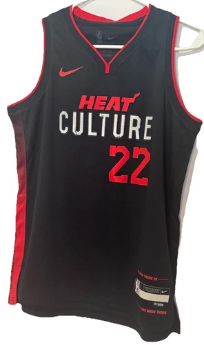 New Youth Large Jimmy Butler Jersey Large Miami Heat Culture City Edition #22