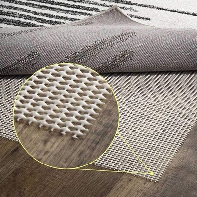 PAD200A-8 Ultra Stop Rug Pad 8 ft. x 10 ft. Area Rug, Solid, Casual, Latex Fr...