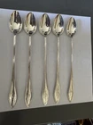 towle sterling silver Mary Chilton Iced Tea Spoons Set Of 5