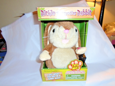 Richie The Repeating Rabbit Repeats What You Say Westminster NIOB