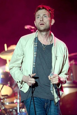 Damon Albarn of Blur at the 2013 Coachella Valley Music & Arts Fe - Old Photo 5