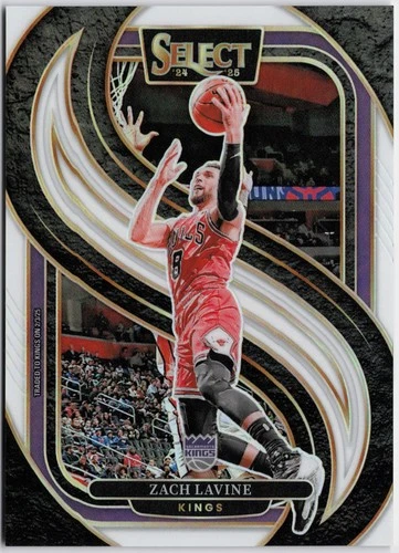 2024-25 Panini Select #115 Zach LaVine White Prizm #/149