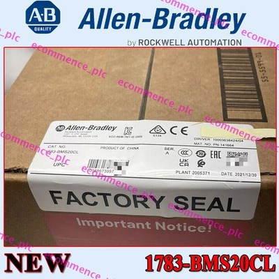 NEW NEW PLC 1783-BMS20CL 1783BMS20CL Stratix 5700, 16 copper 10/100 ports