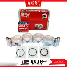 95-98 Piston and Ring Kit For Mazda Protege 1.5L L4 DOHC 16v DNJ PRK433