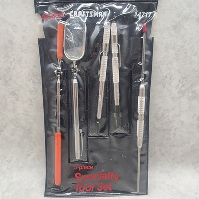 #ad Sears Craftsman NOS 5pc Specialty Automotive Tool Set 4717 Mirror Screw Start $85.00