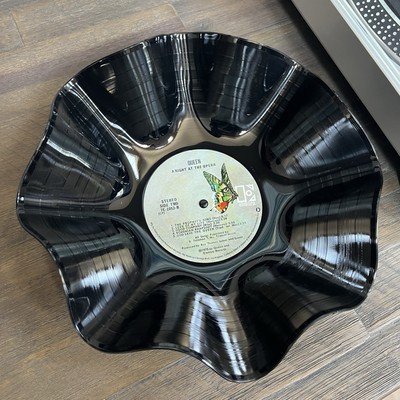 Record Bowl - Upcycled and Repurposed Bowl - Queen A Night At The Opera