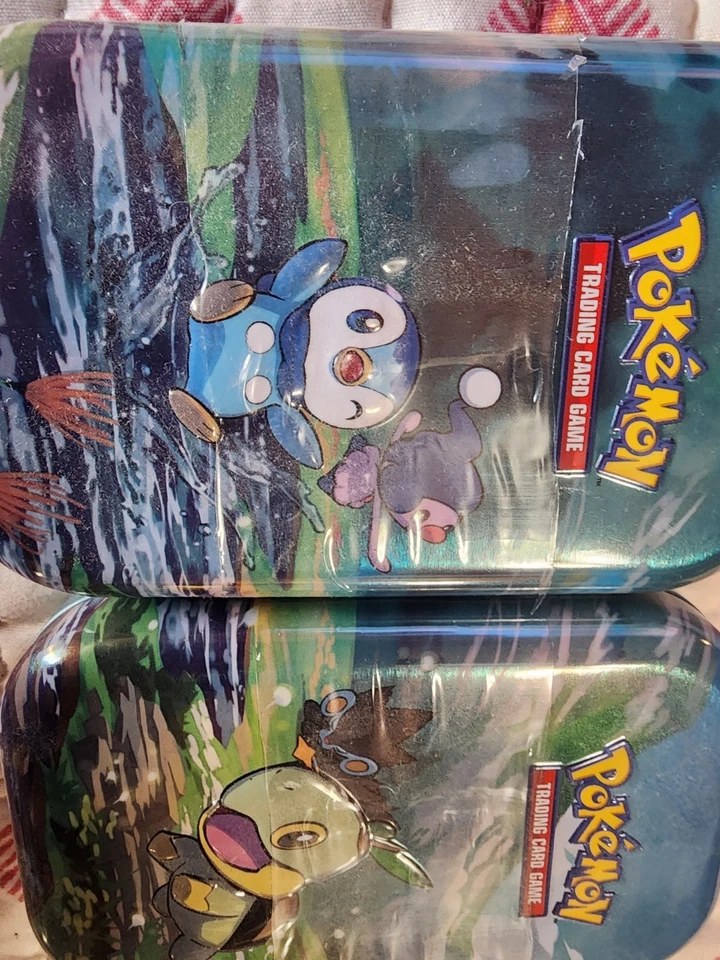 Pokemon TCG Sinnoh Stars pacote com 5 mini latas - Imagem 4 de 4