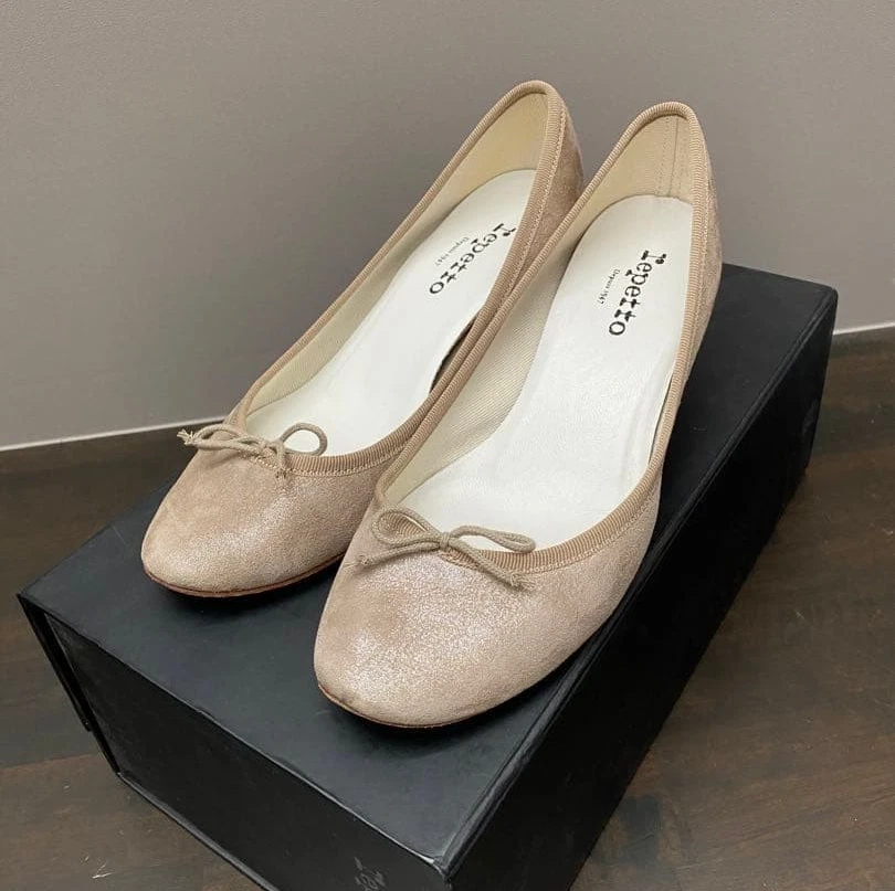 Repetto女式芭蕾舞鞋面| eBay