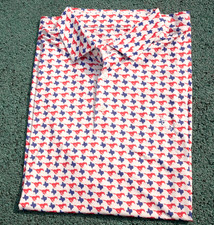 Rhoback SMU Pony Up Men's Performance Polo Shirt-Breathable,Stretch,Wrinkle Free