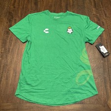 Club Santos Laguna FC Soccer Jersey Men's Size Medium Green Charly Futbol