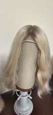 100 Human European Style Hair Wig Small Blonde