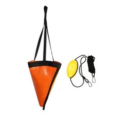 M Sea Anchor Drogue Drift Brake 32inches Rope for 21ft / 6.2m boat kayaking