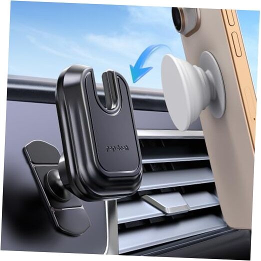 Car Phone Mount for Socket Grip, Adjustable Strong Sticky for Thickened Socket-image