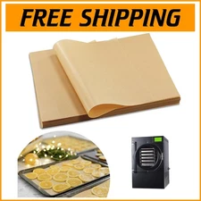 Eco-Friendly 500 Pack Extra Large Non-Stick Parchment Sheets for Freeze Dryers