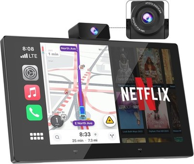 PREMIUM CarPlay/Android Auto P6 9''  Touchscreen, Dash Cam, Bluetooth, GPS
