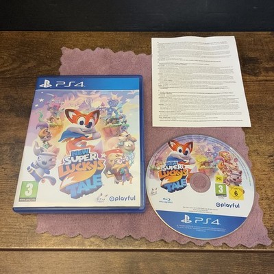New Super Lucky's Tale (Sony PlayStation 4, 2020) CIB Complete PS4 Game Tested