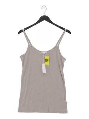 James Perse Damen T-Shirt M grau Baumwolle mit Lyocell Modal Camisole
