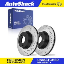 Front Drilled Slotted Brake Rotors for Subaru Impreza BRZ Scion FR-S 2.0L