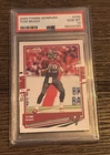 2020 Panini Donruss Tom Brady #230 Red Jersey PSA 10 Bucs