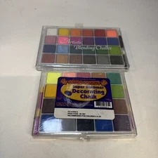 Art Color Chalk  Tendres 44 Colors Smooth New Lot Of 2