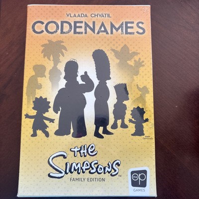 Codenames The Simpsons Family Edition Game Brand New Sealed Vlaada Chvatil Op