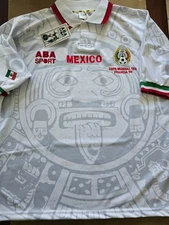 ABA Sport Mexico JERSEY Seleccion Mexicana 1998 reedicion Aba Sport