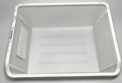 New IKEA KOMPLEMENT Mesh Basket 002.573.02 White Metal 19 5/8in x13 3/4in