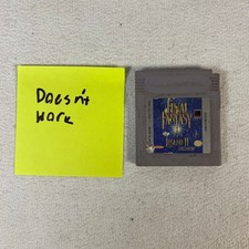 For Parts or Repair Final Fantasy Legend II 1998 (Nintendo Game Boy, 1998)