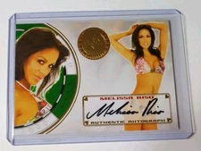 Benchwarmer 2013 Vegas Baby Melissa Riso Autograph Gold Foil #27 Auto Playboy