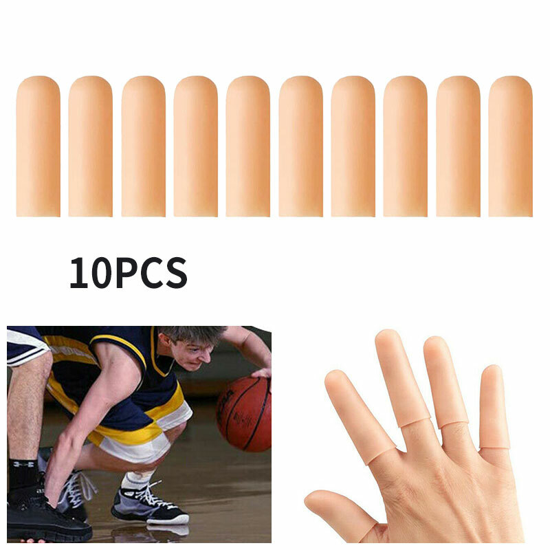 HSYTEK Silikon Fingerhüte 6 Stück - Ergonomischer Fingerschutz Für Nähen & Stricken